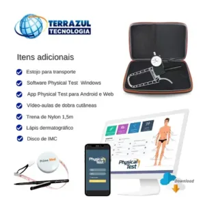 Adipômetro Cientifico Prime Med A30 com Physical test 2.98