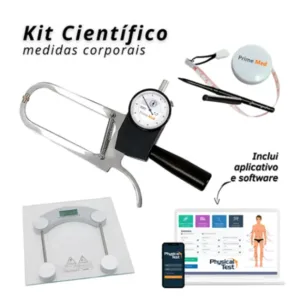Kit Avaliação Física Científico A10 com balança