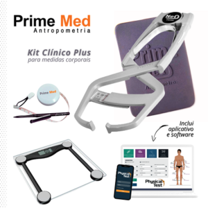 Kit Avaliação Física Neo Plus Clínico com balança