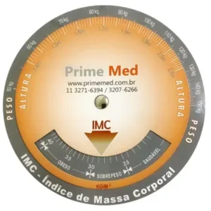 Disco para Cálculo de Massa Corporal - IMC
